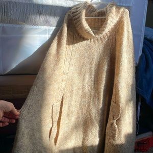 Elle gold/ tan Shaw large